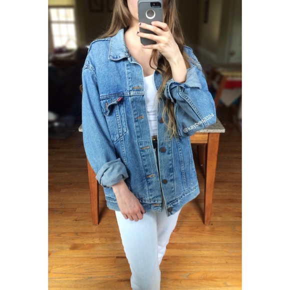 oversized levi jean jacket